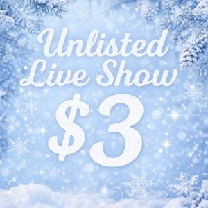 Unlisted Live Show Graphic